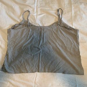Old navy striped tank v neck XL